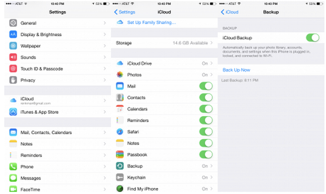 icloud backup