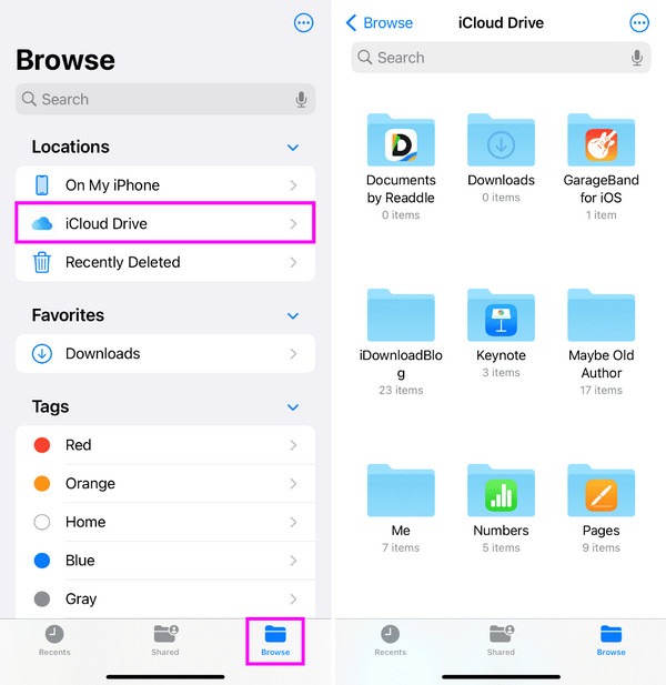 libérer de l'espace sur le lecteur iCloud