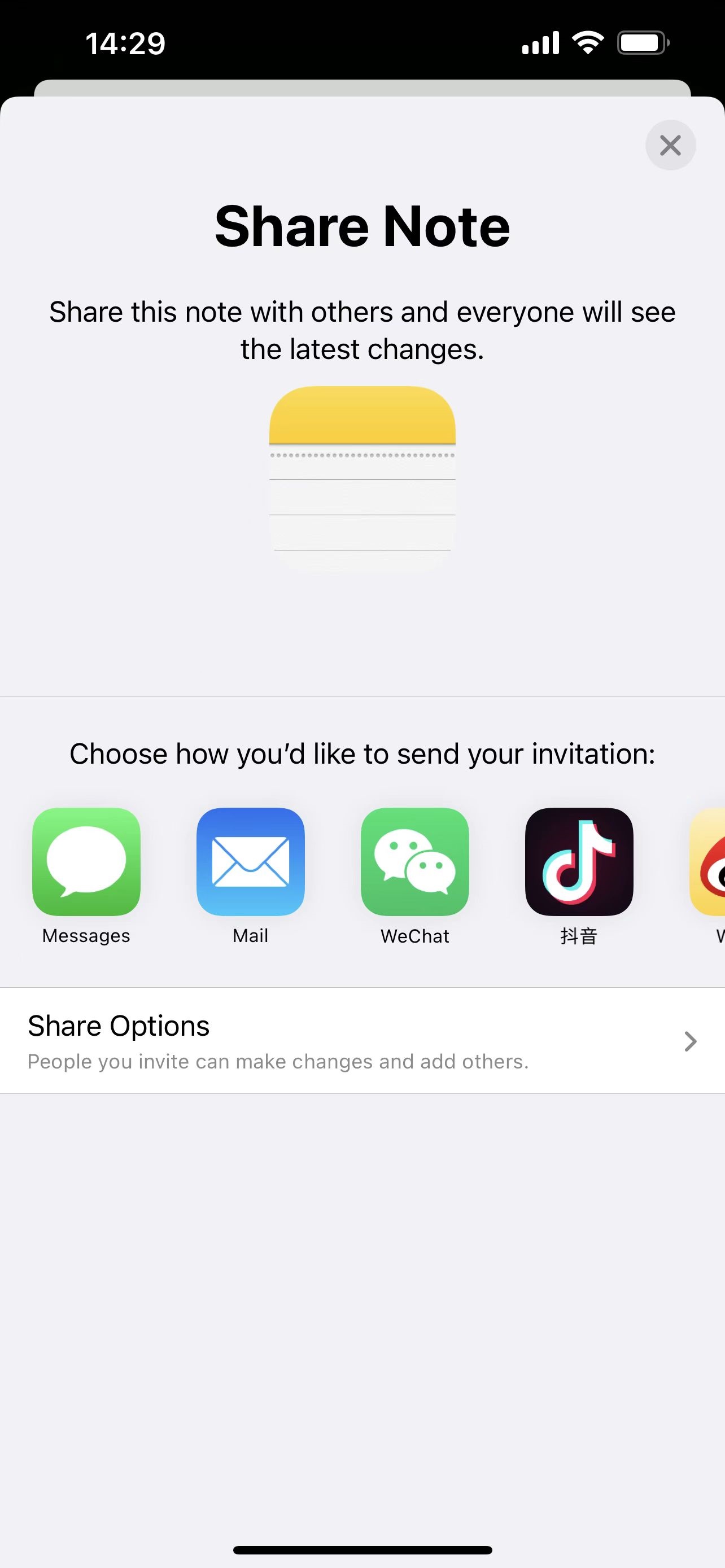 Back-upnotities op iPhone met iCloud Drive