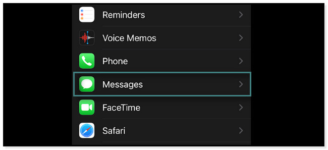 Go to the Settings app of your iPhone