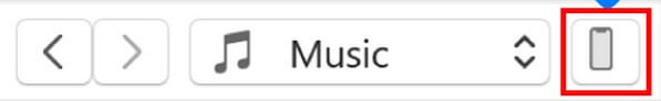 On the iTunes or Finder interface