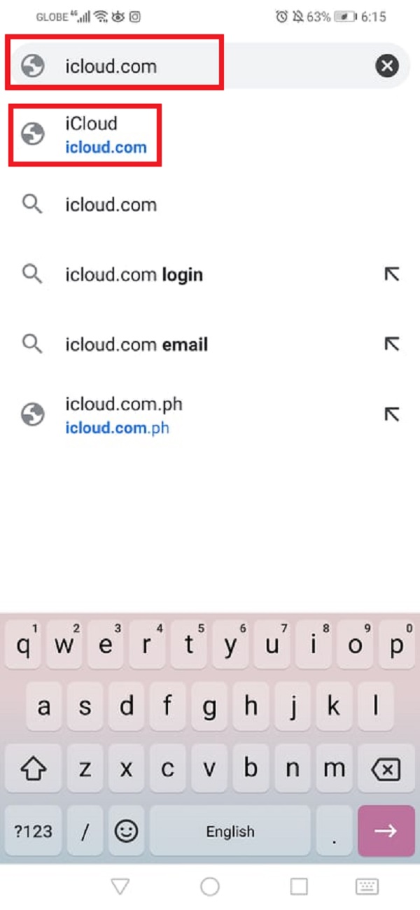 browser search