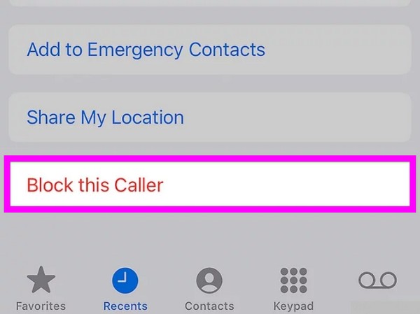 block number through recent calls