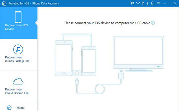 Click Recover From Ios Device Button