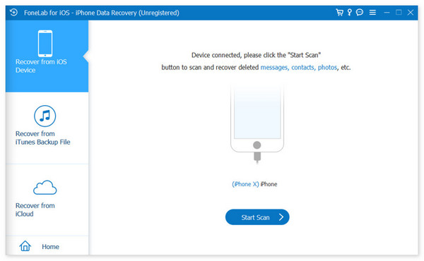 start scammomg data