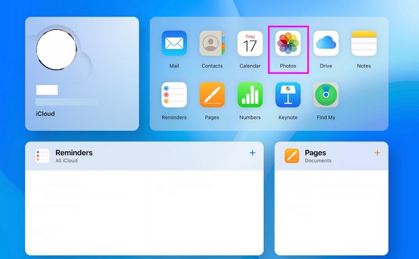 icloud klik op foto's