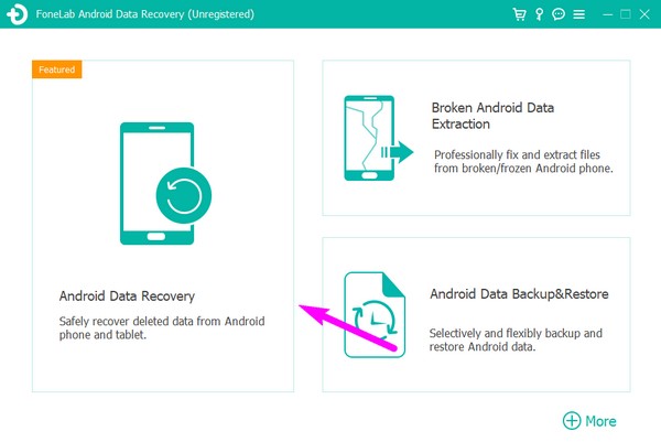 choose android data recovery
