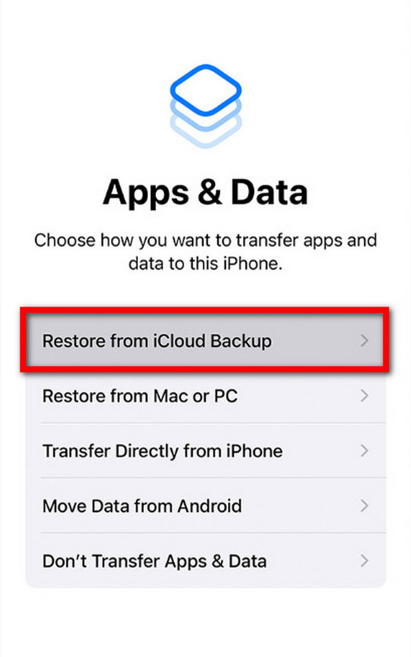 herstel foto's van icloud-back-up