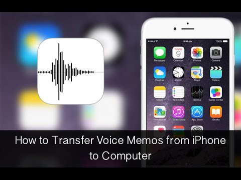 Como transferir notas de voz do iPhone para o computador