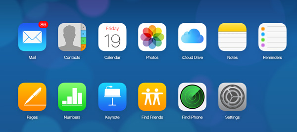 icloud oldal