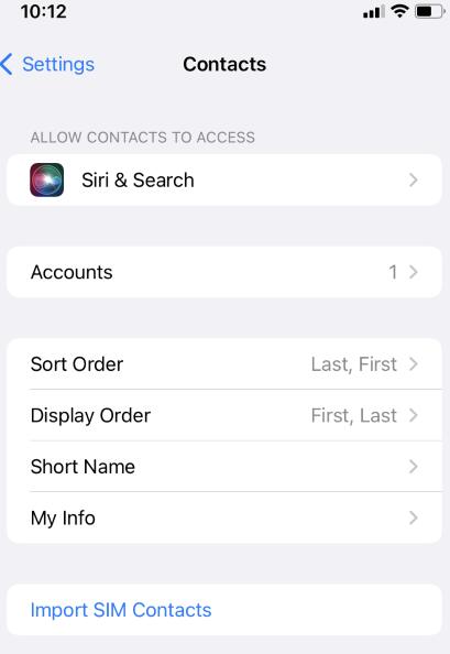 Återställ kontakter på iPhone utan säkerhetskopiering från SIM-kort