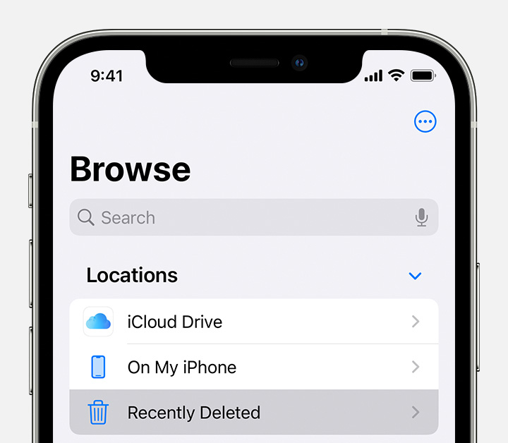 How to Recover Deleted Files from iPhone Files App