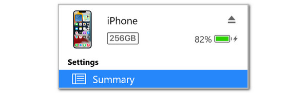 Click Summary Button