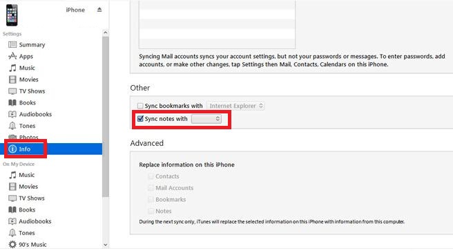 Herstel permanent verwijderde notities op iPhone via iTunes of Finder