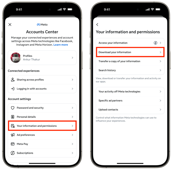 Ladda ner din informationsapp
