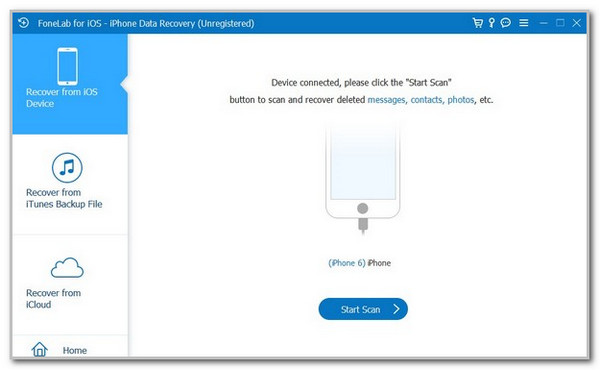Click Start Scan Button
