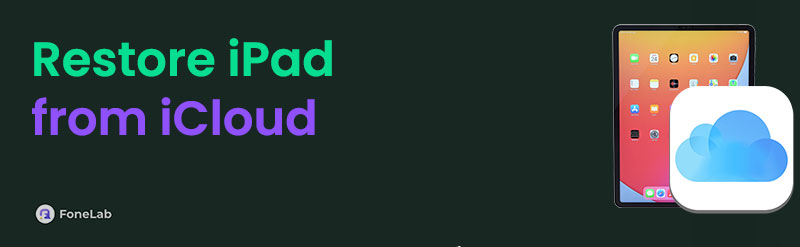 restore ipad from icloud backup