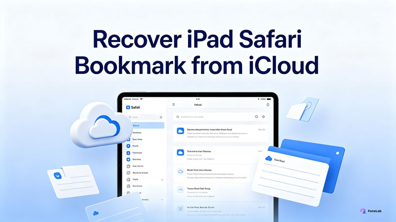 How to Recover iPad Safari Bookmarks from iCloud