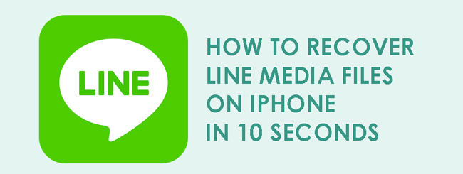come recuperare file multimediali LINE su iPhone