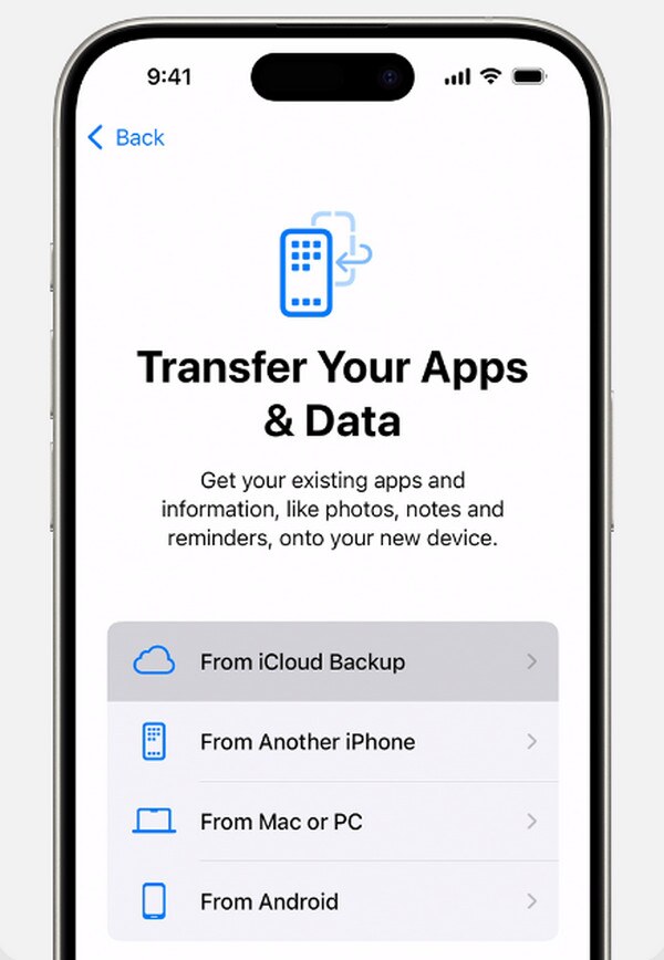 Recover Photo Through iCloud Backup
