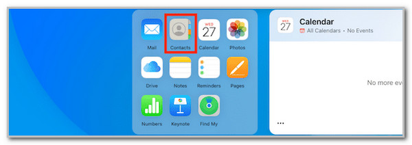 Click Contacts Button