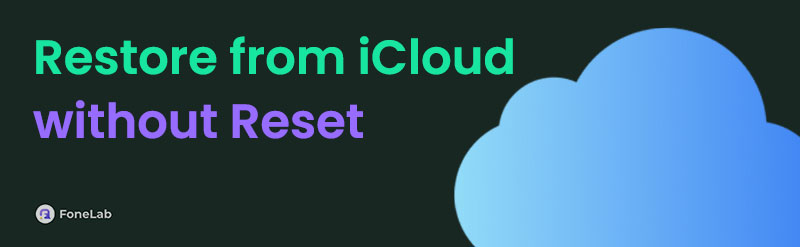 Restore from iCloud Backup Without Reset