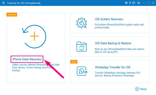 iPhone Data Recovery-functie