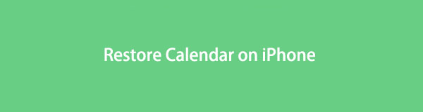 Återställ raderade kalenderhändelser på iPhone