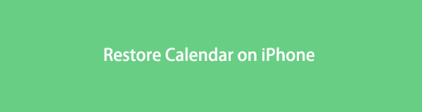 Restaurer les événements de calendrier supprimés sur iPhone