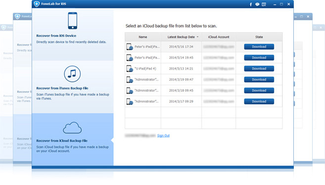 free for apple download FoneLab iPhone Data Recovery 10.5.58