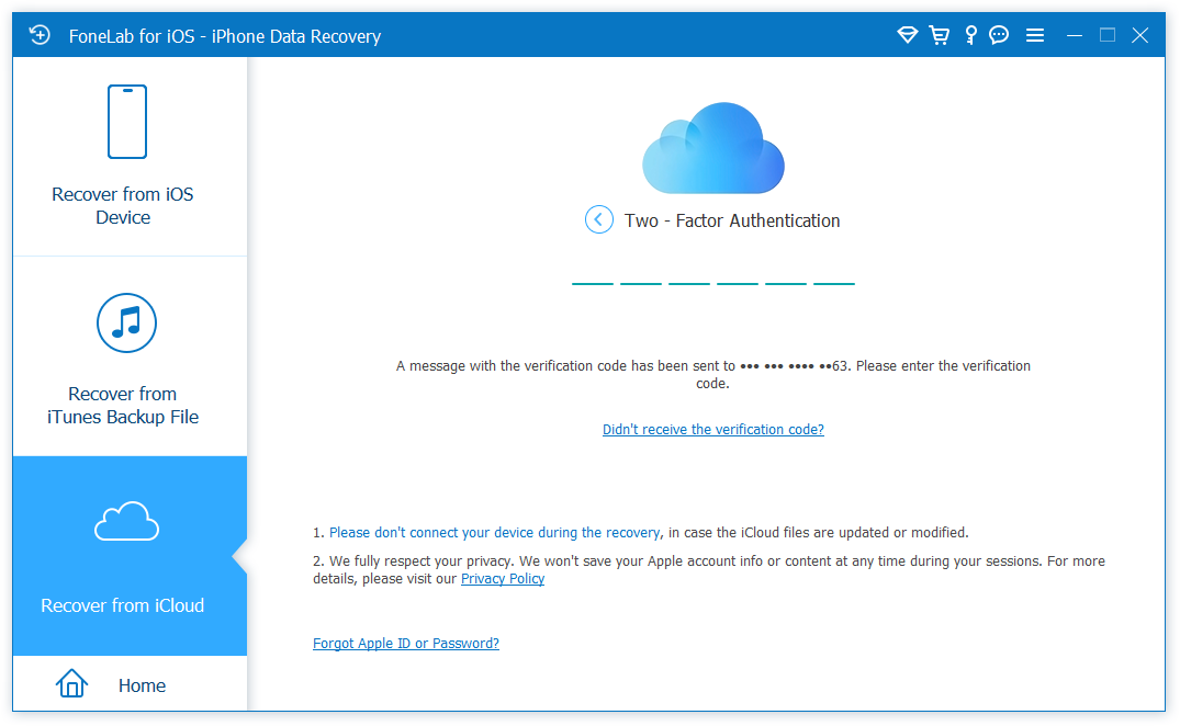 Two-factor authentication