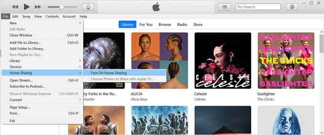 How to Recover Music from iPod using Home Sharing