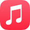 Icône de musique d'application