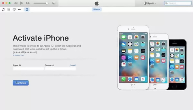 Activate iPhone or iPad with iTunes