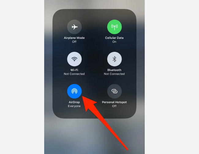 AirDrop'u iPhone'unuzdan Kapatın ve Yeniden Bağlayın