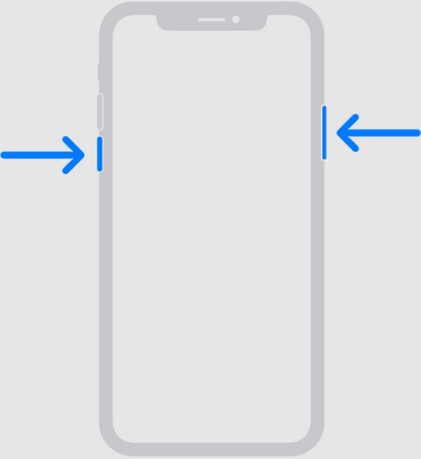 redémarrer l'iPhone sans bouton d'accueil