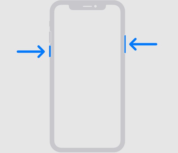 restart iphone without home button