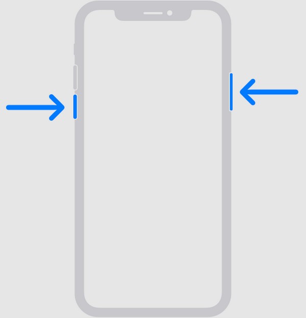 ホームボタンを使わずにiPhoneを再起動する