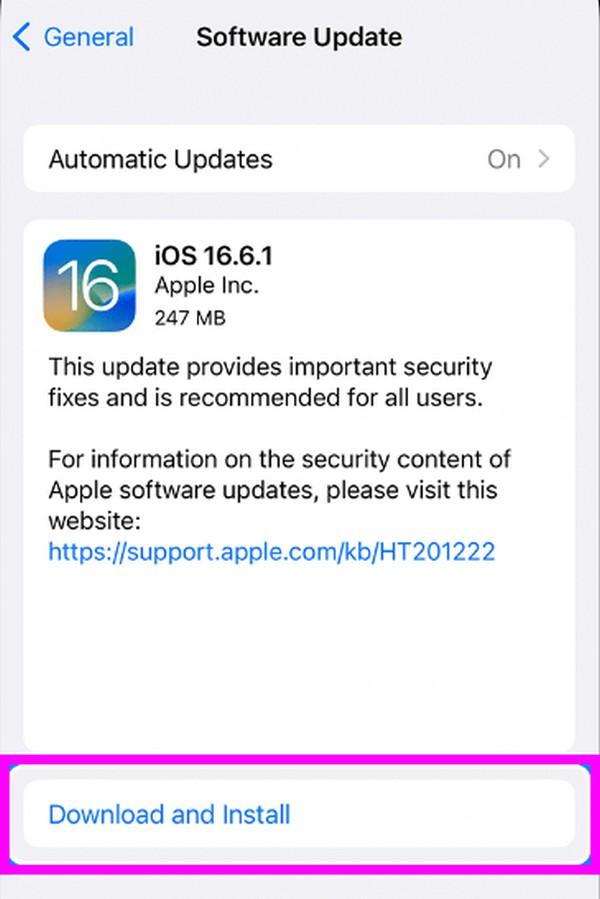iOS-systeem updaten