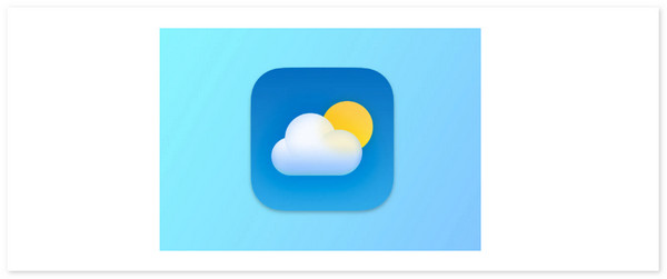 iphone pre installed weather app