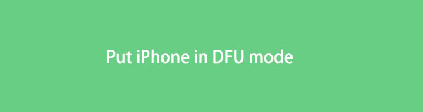 Gå ind i iPhone DFU-tilstand: Gennemgangsvejledning til den nemmeste måde