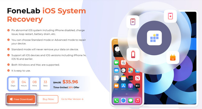 Stáhněte si FoneLab iOS System Recovery