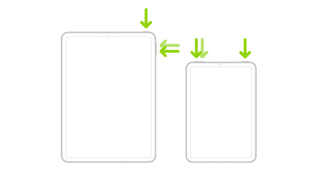 Este paso es para el iPad con un botón de Inicio