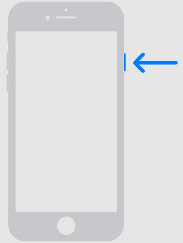 使用主頁按鈕重新啟動 iPhone