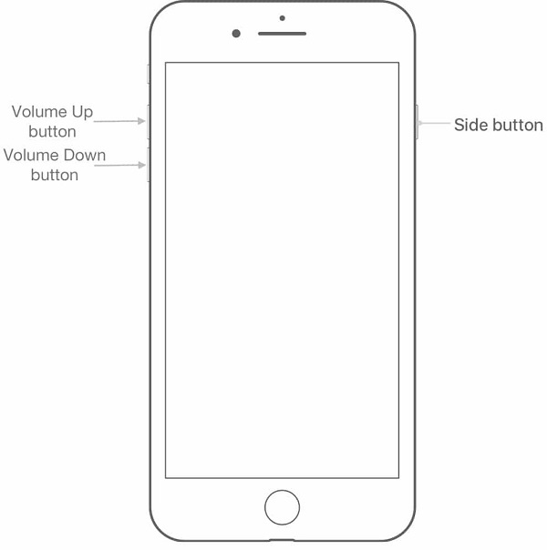 Genstarter iPhone