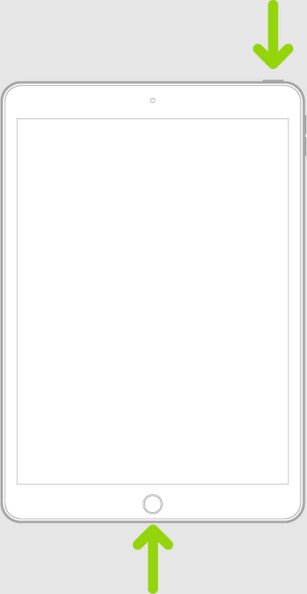Hårdstarta iPad med en hemknapp