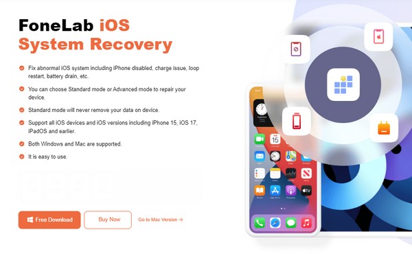 installer la récupération du système fonelab ios