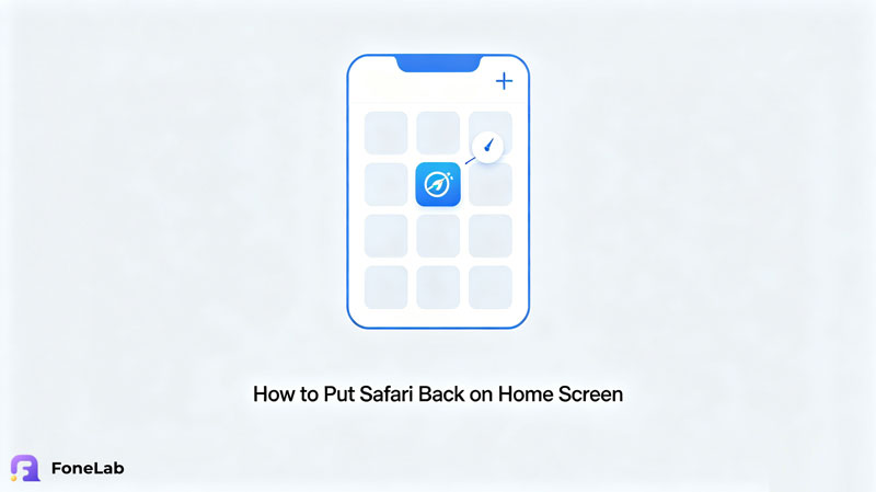 Safari missing on iPhone home screen