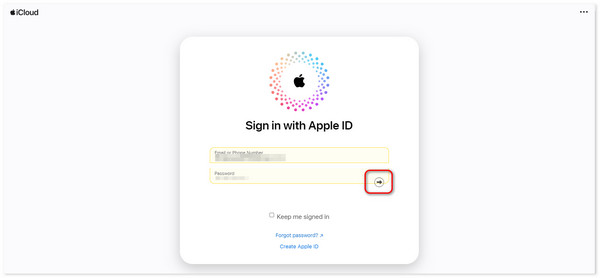 sign in icloud account