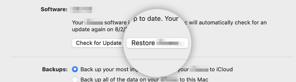 restore ipad on itunes